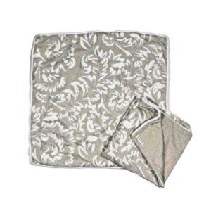 Kim Seybert Living Pair of Luxury Shams Pillowcases Embroidered Euro 26 Cotton